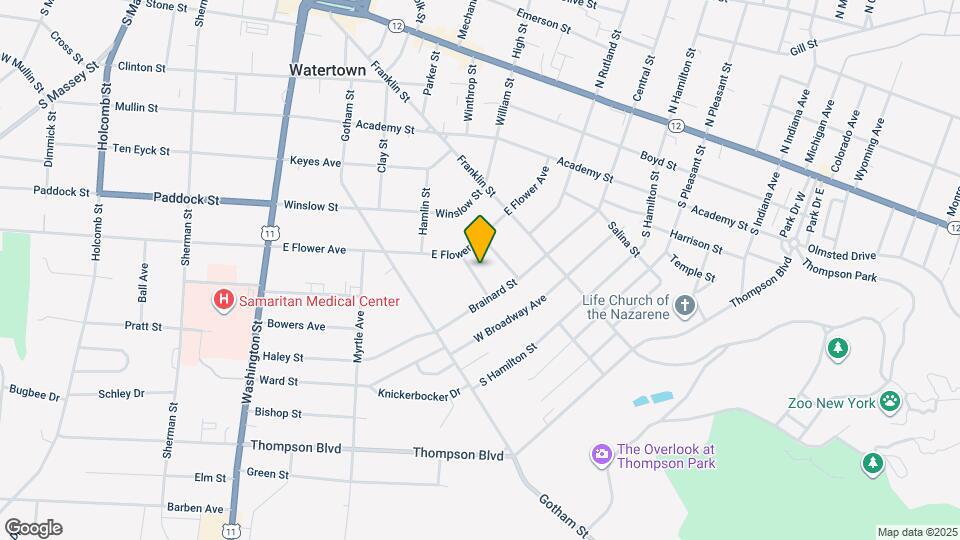 721 Nellis St Mapa y Detalles de la Ubicación