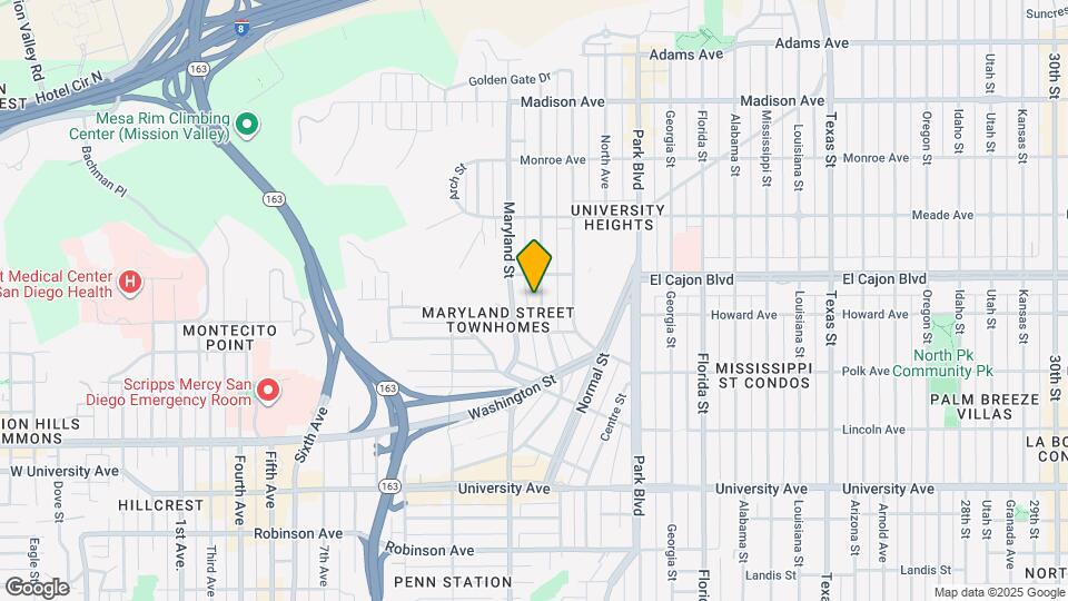 4252 Cleveland Ave Map and Location Details