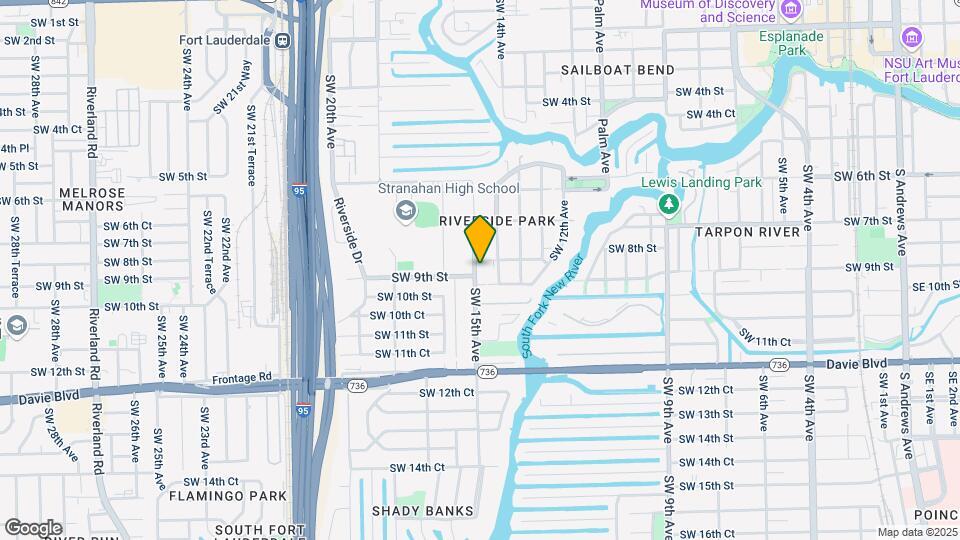 808 SW 15th Ave Map and Location Details