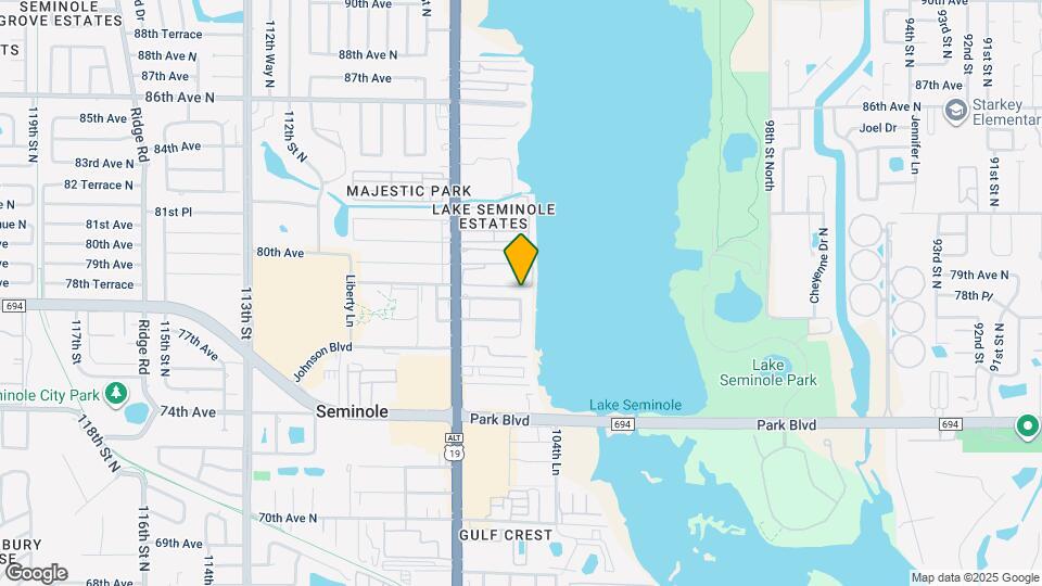 10501 Lake Vista Dr Map and Location Details