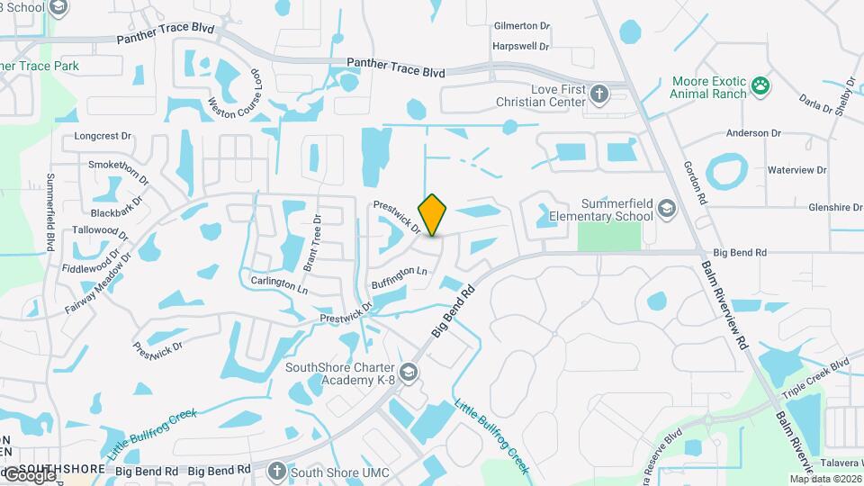 13409 Prestwick Dr Map and Location Details