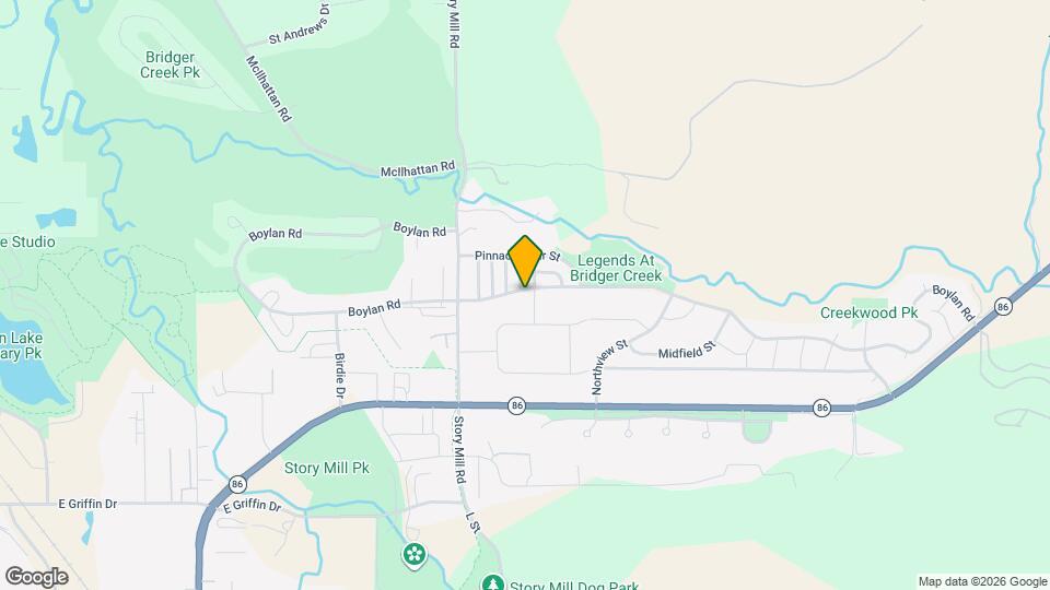 1268 Boylan Rd Map and Location Details