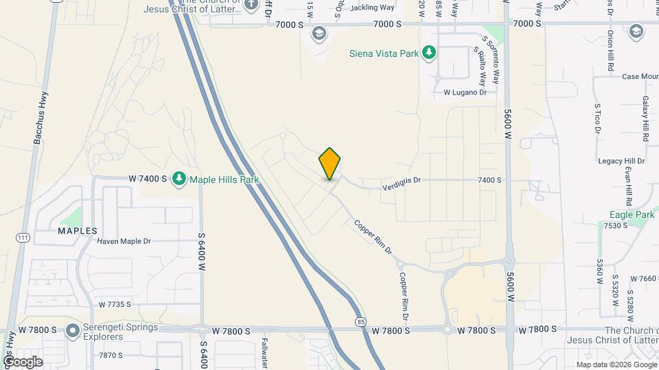 6069 W Olivine River Ln Map and Location Details