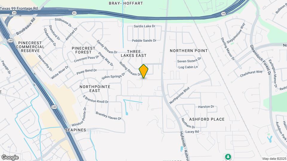 19326 Sandy Woods Dr Map and Location Details