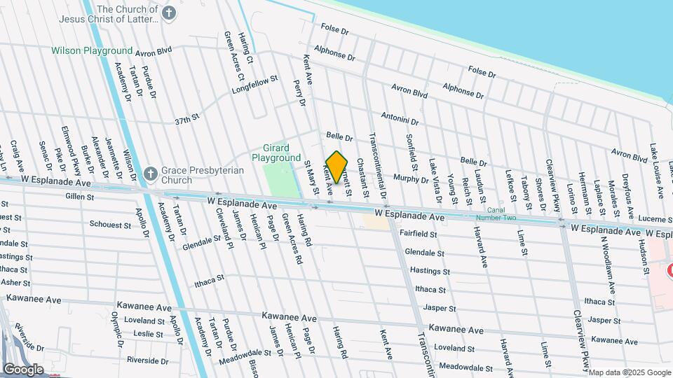 4427 Kent Ave Mapa y Detalles de la Ubicación