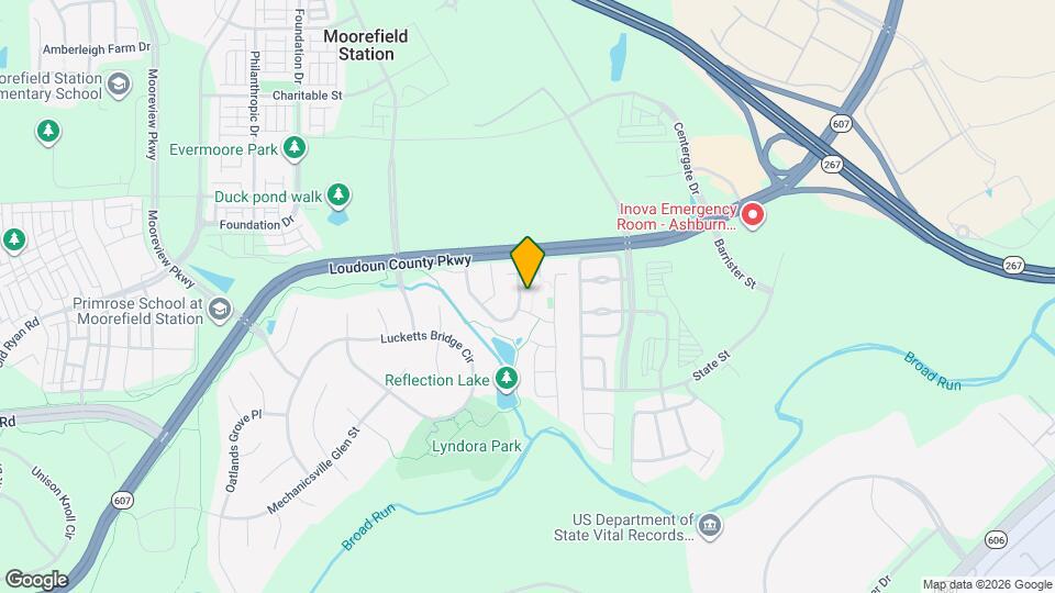 22609 Welborne Manor Square Map and Location Details