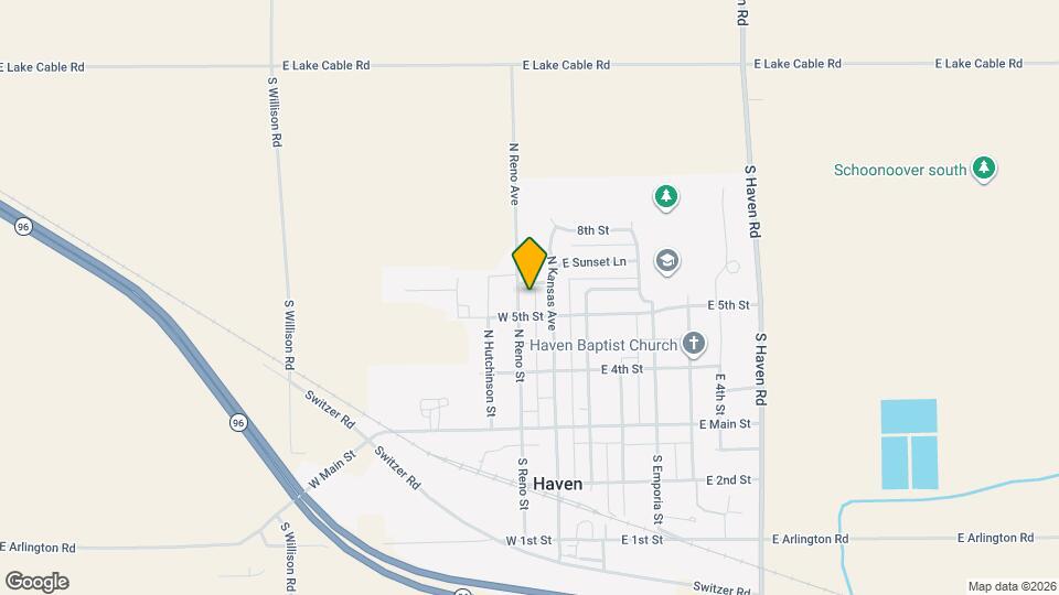 308 N Reno St Map and Location Details