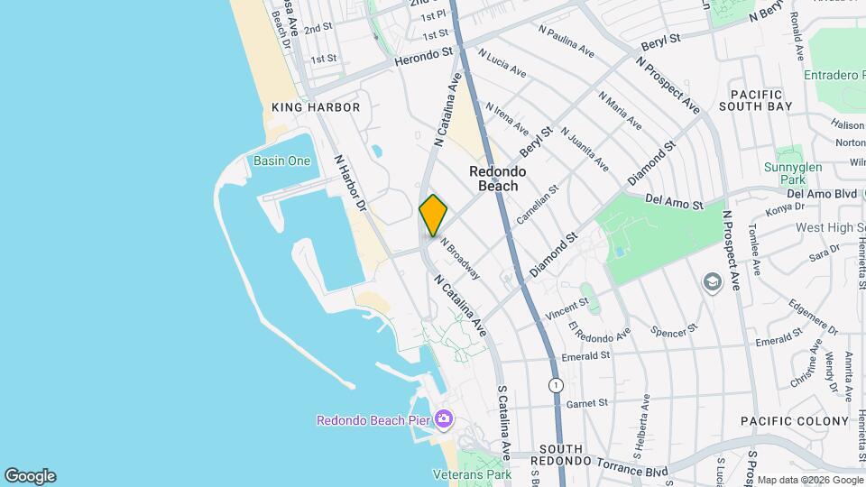 108 Beryl St Map and Location Details