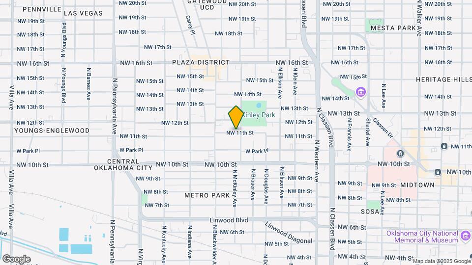 1610 NW 11th St Map and Location Details