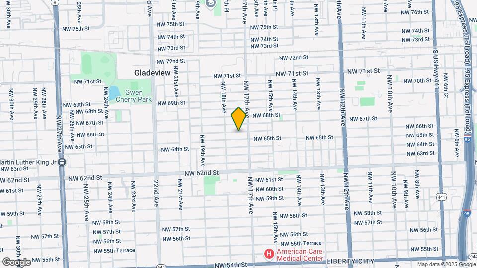 1740 NW 66th St Map and Location Details