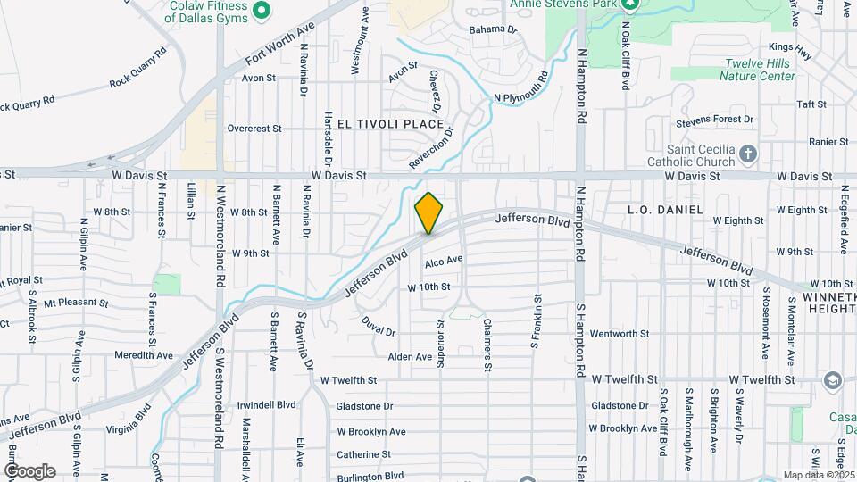 2738 W Jefferson Blvd Map and Location Details
