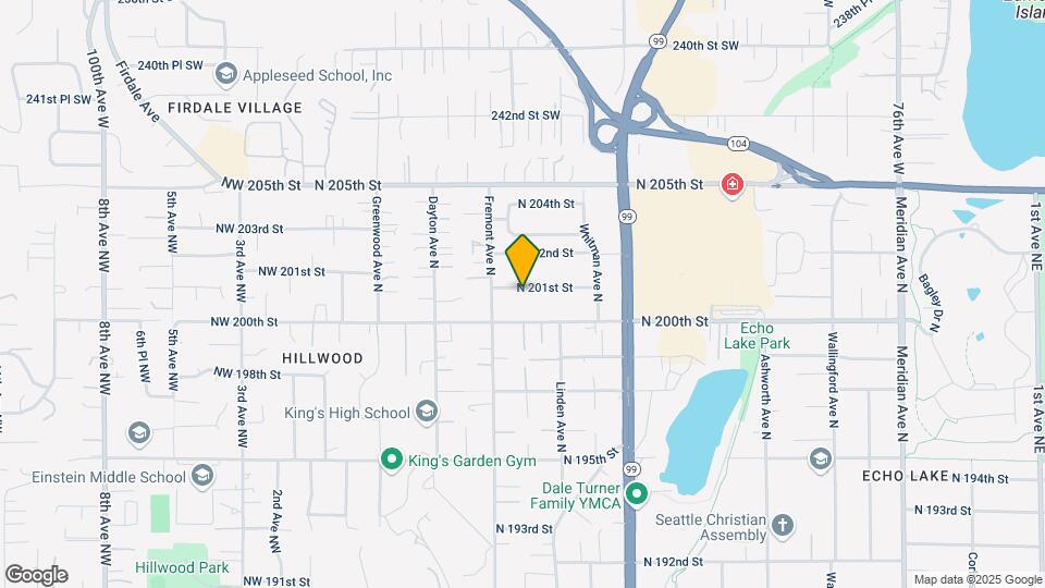727 N 201st St Map and Location Details