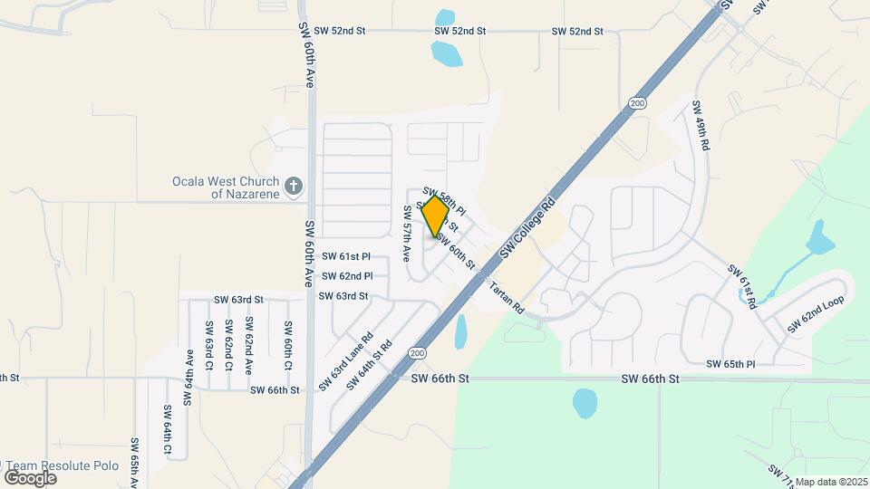 15361 SW 56th Ct Map and Location Details
