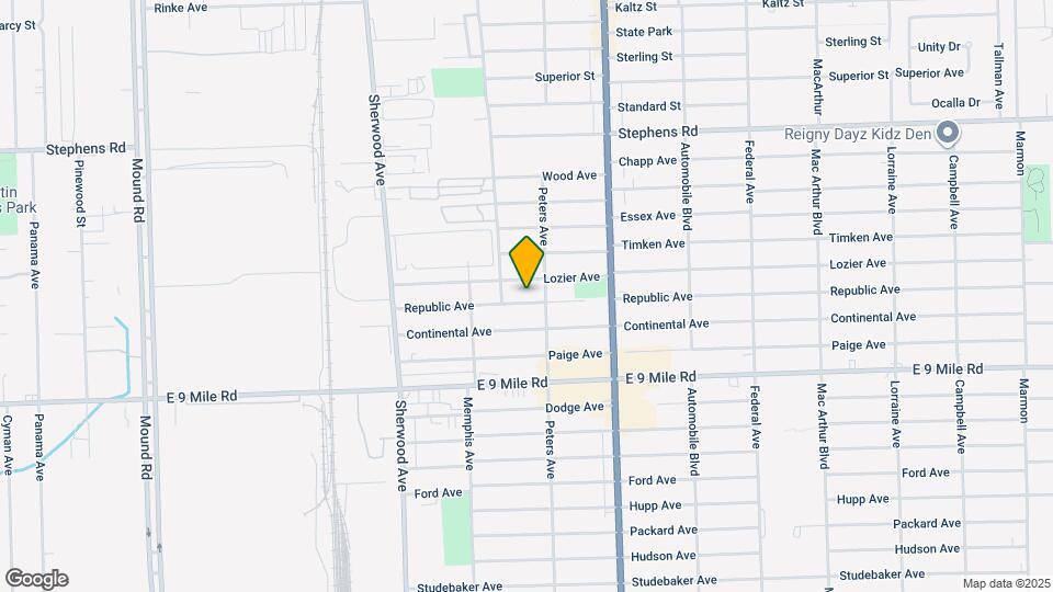 7259 Republic Ave Mapa y Detalles de la Ubicación