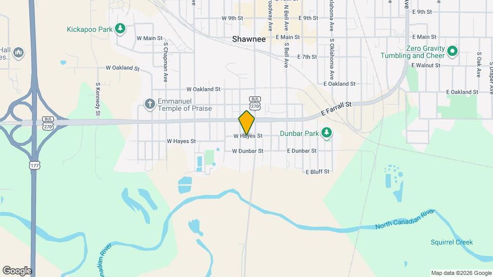 115 W Hayes St Map and Location Details