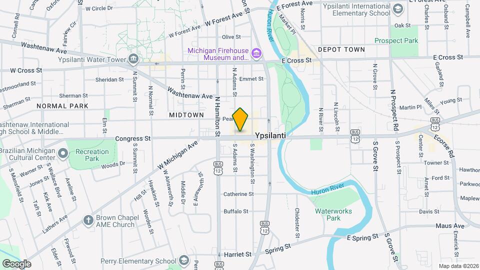 224-226 W Michigan Ave Map and Location Details