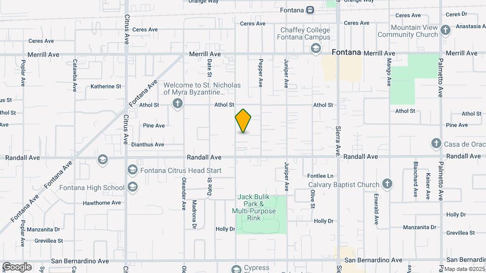 9223 Cypress Ave Map and Location Details