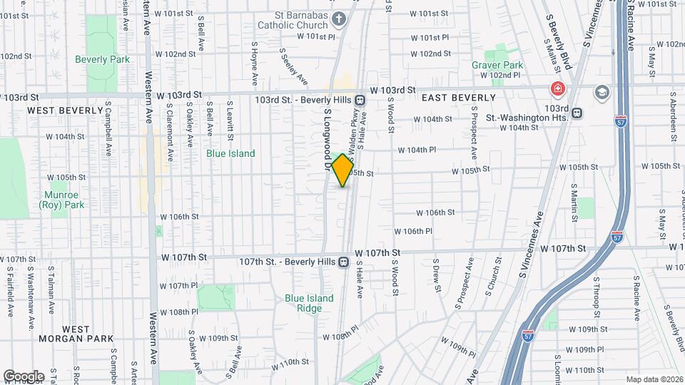 10528 S Walden Pkwy Map and Location Details