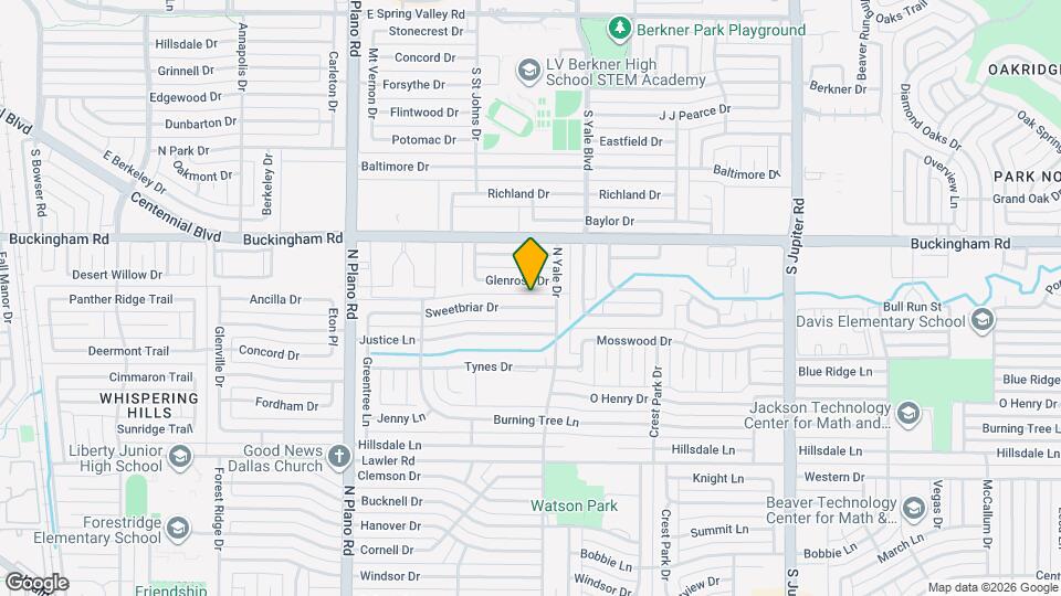 4017 Sweetbriar Dr Map and Location Details