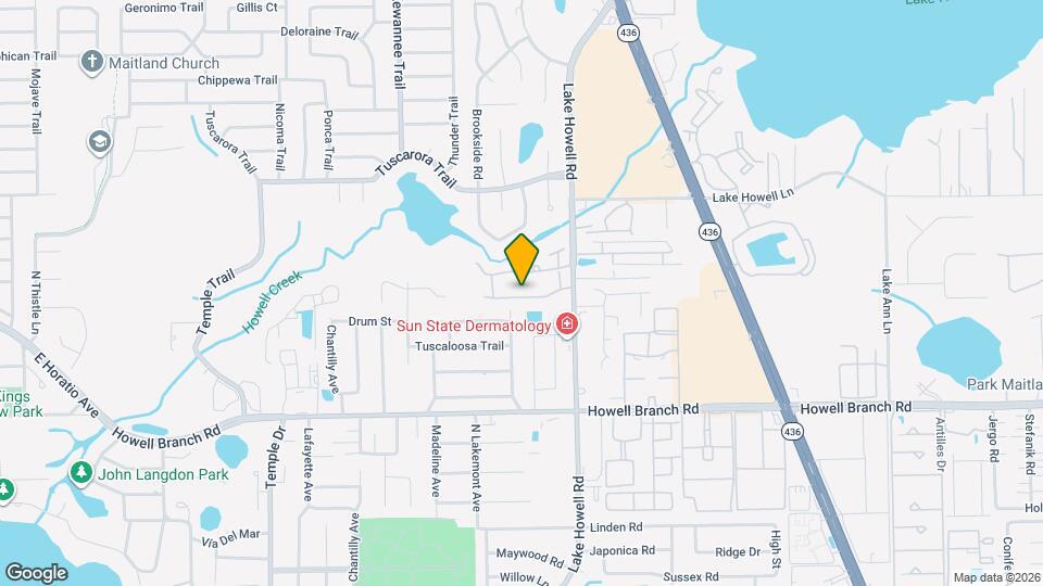 2652 Queen Mary Pl Map and Location Details