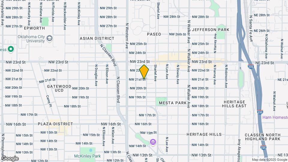 906 NW 21st St Mapa y Detalles de la Ubicación