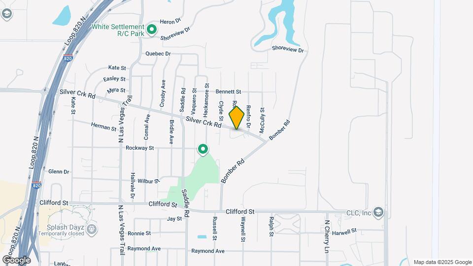 8109 Silver Creek Rd Map and Location Details