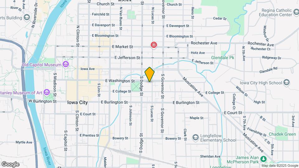 107 S Lucas St Map and Location Details