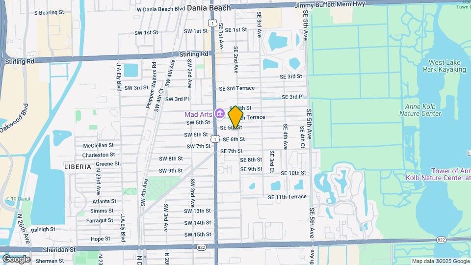 504 SE 2nd Ave Map and Location Details