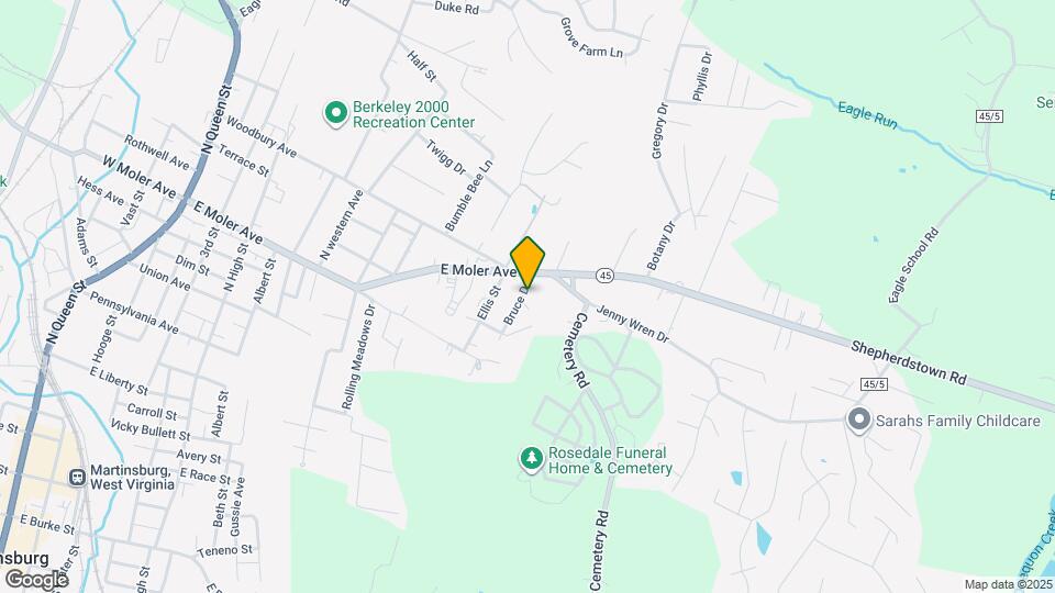 45 Bruce Dr Map and Location Details