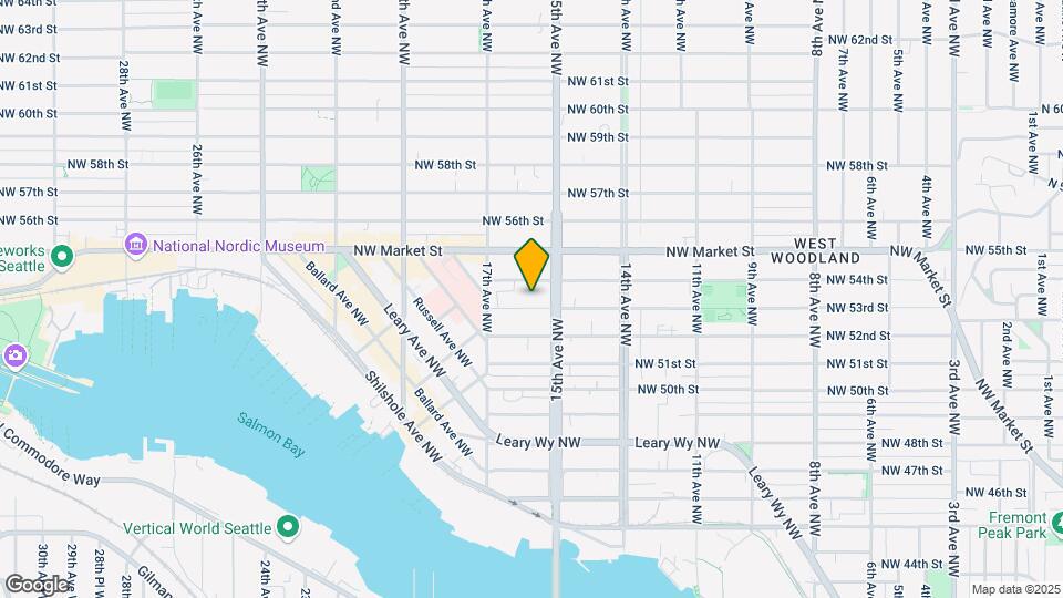 1518 NW 53rd St Map and Location Details