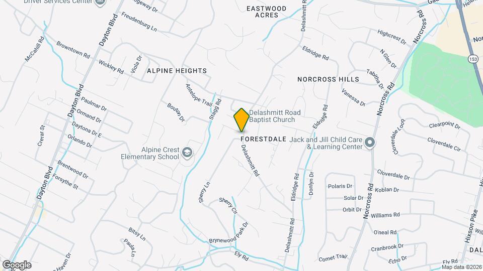 594 Strong Ave Map and Location Details