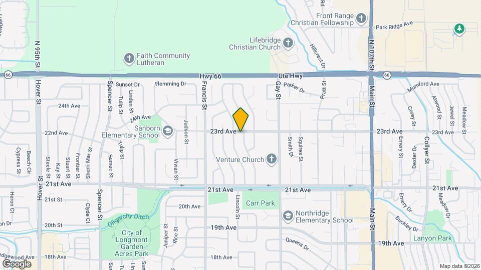 2239 Bowen St Map and Location Details