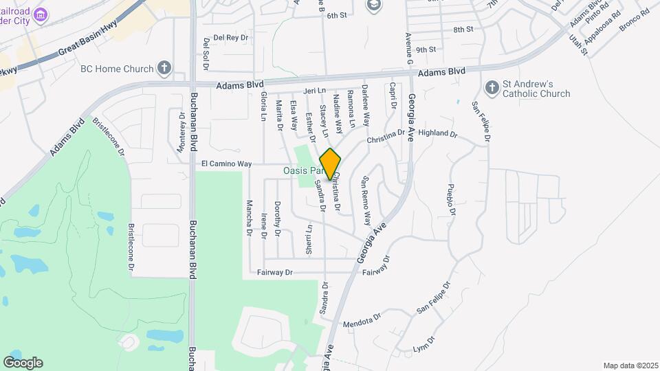 1502 Christina Dr Map and Location Details