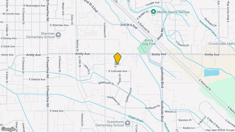 914 S 25th St Map and Location Details