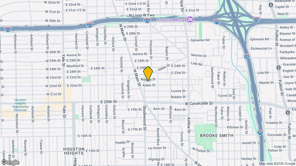 1136 Adele St Map and Location Details