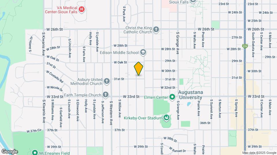 2316 S Glendale Ave Map and Location Details