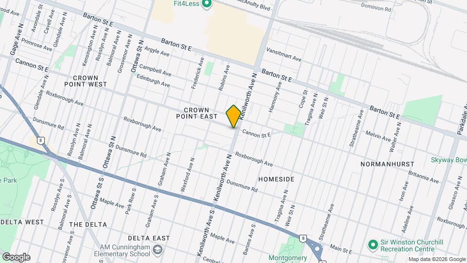 161 Kenilworth Ave N Map and Location Details