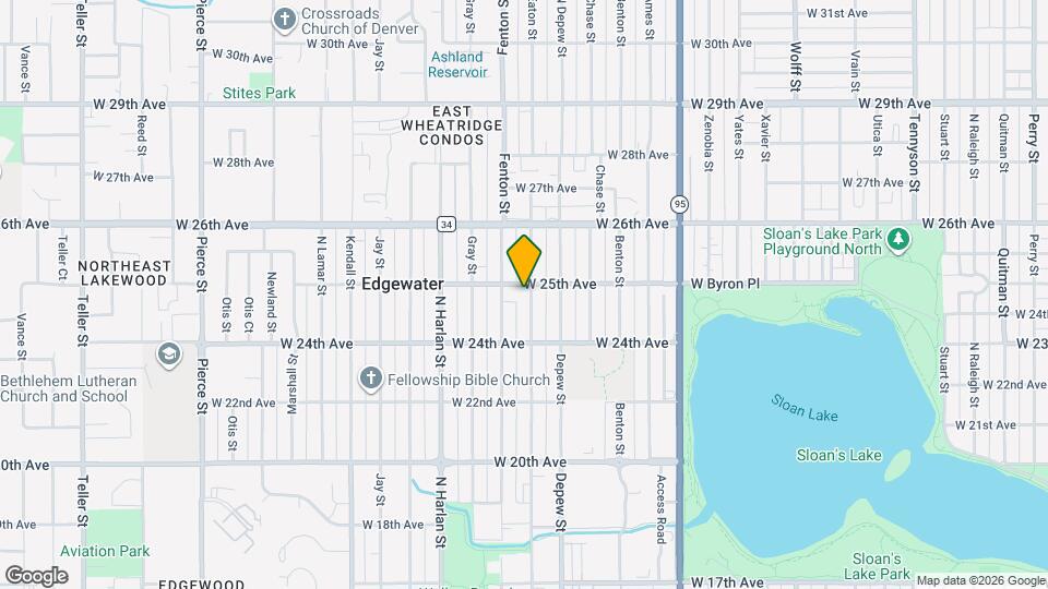 2493 Eaton St Map and Location Details