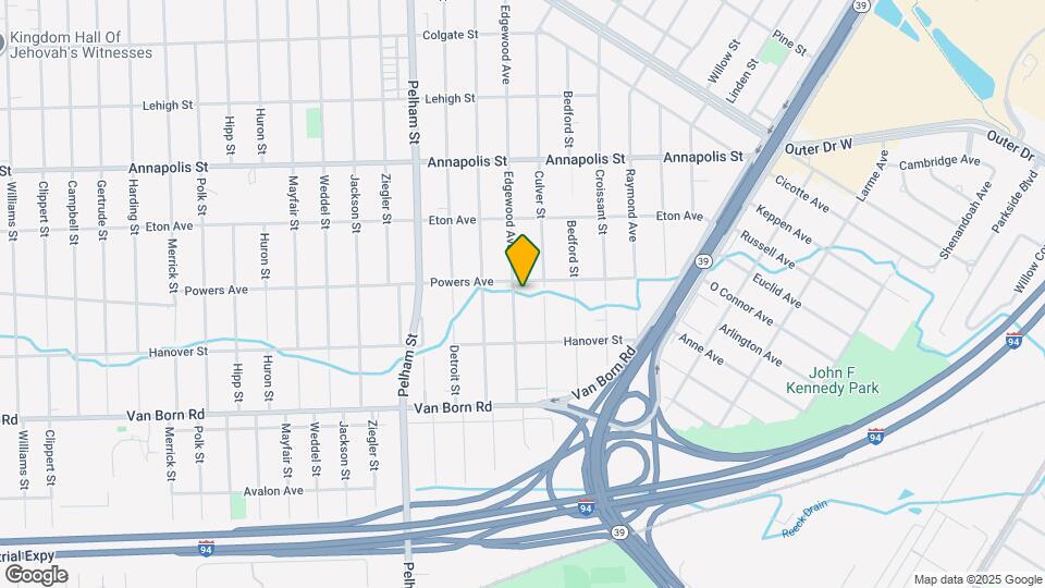 5315 Edgewood St Map and Location Details