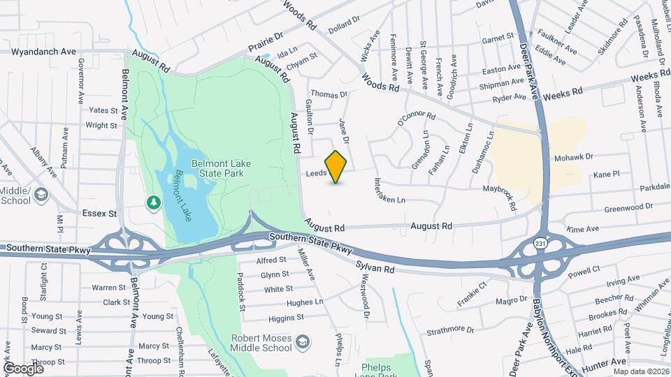 1718 August Rd Map and Location Details