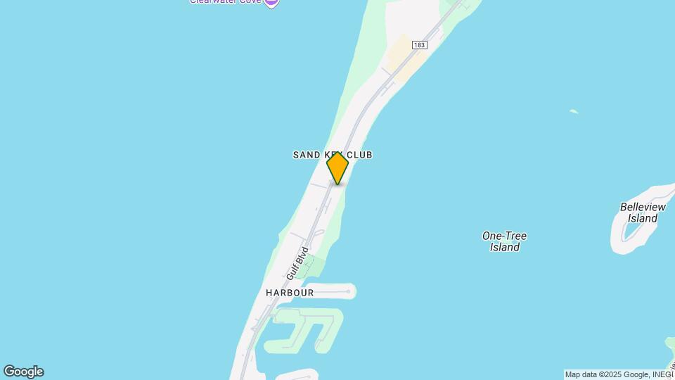 1401 Gulf Blvd Map and Location Details