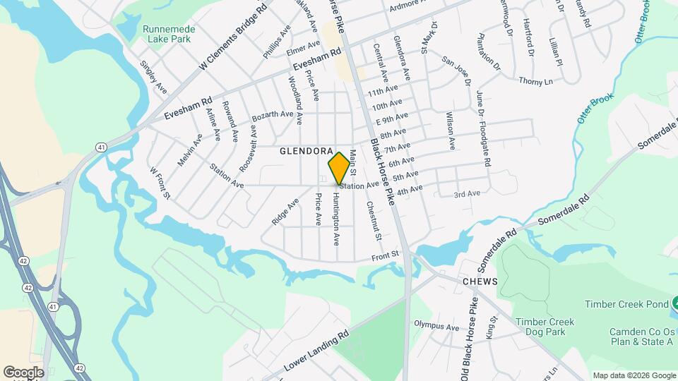 116 Station Ave Map and Location Details