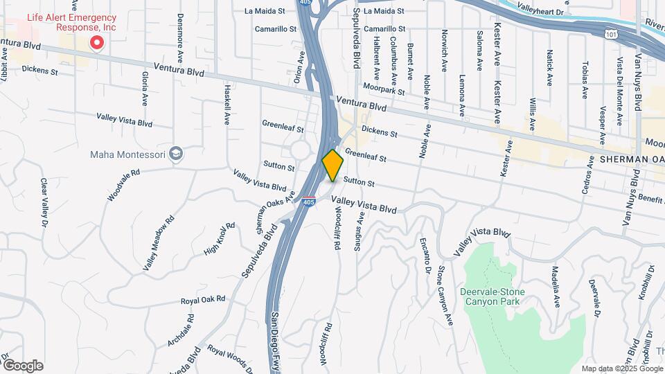 4383 Sepulveda Blvd Mapa y Detalles de la Ubicación