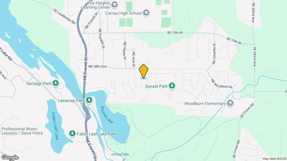 3616 NE Kingbird St Map and Location Details