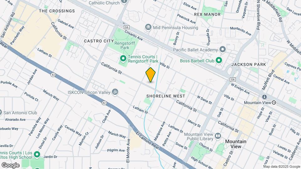 1846 California St Mapa y Detalles de la Ubicación