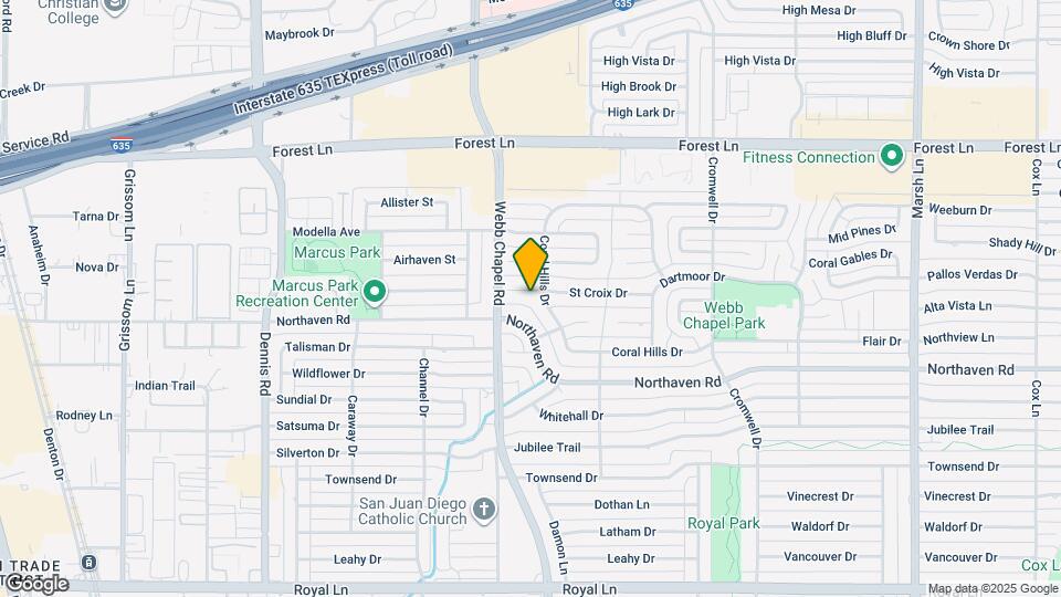 3130 St Croix Dr Map and Location Details