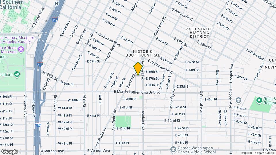 3624 Mettler St Map and Location Details