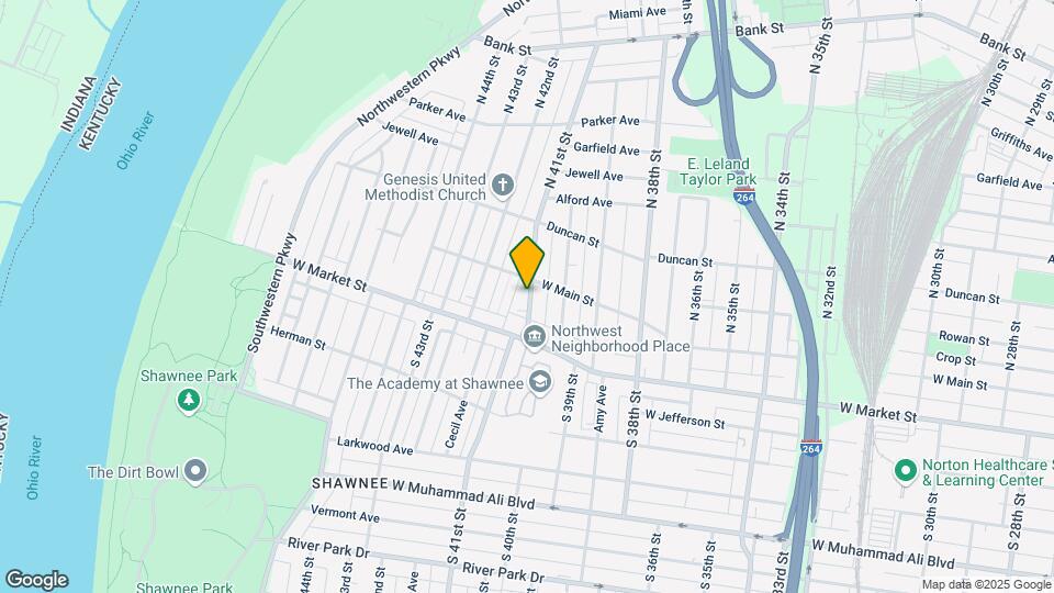 110 S 41st St Map and Location Details