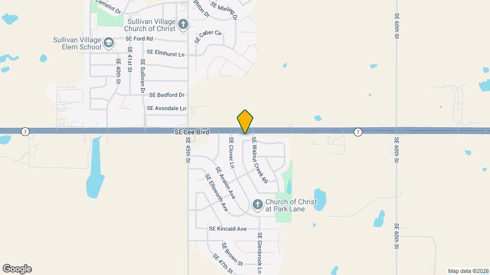 4806 SE Redbud Pl Map and Location Details