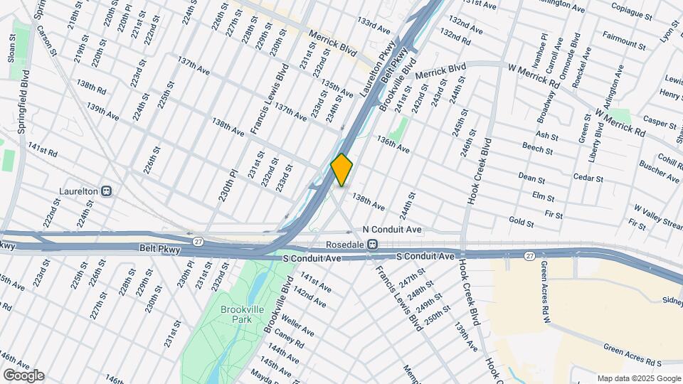 138-14 Brookville Blvd Mapa y Detalles de la Ubicación